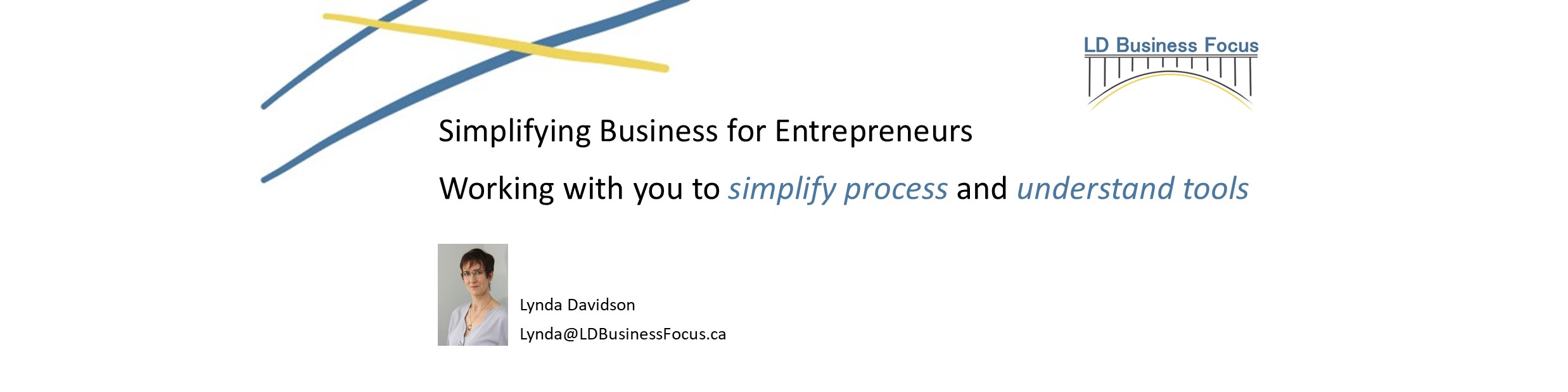 Simplifying Business with Lynda Davidson